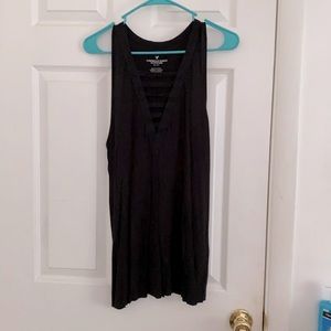 American eagle black size medium